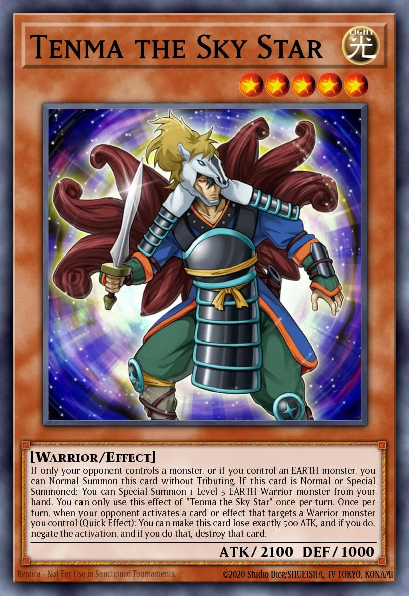 Tenma the Sky Star Battles of Legend: Relentless Revenge card