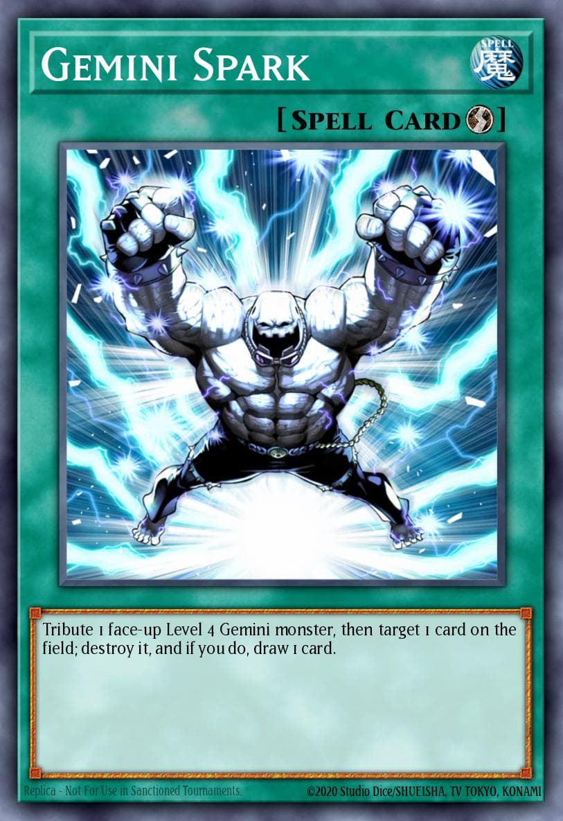 Gemini Spark Stardust Overdrive: Special Edition card