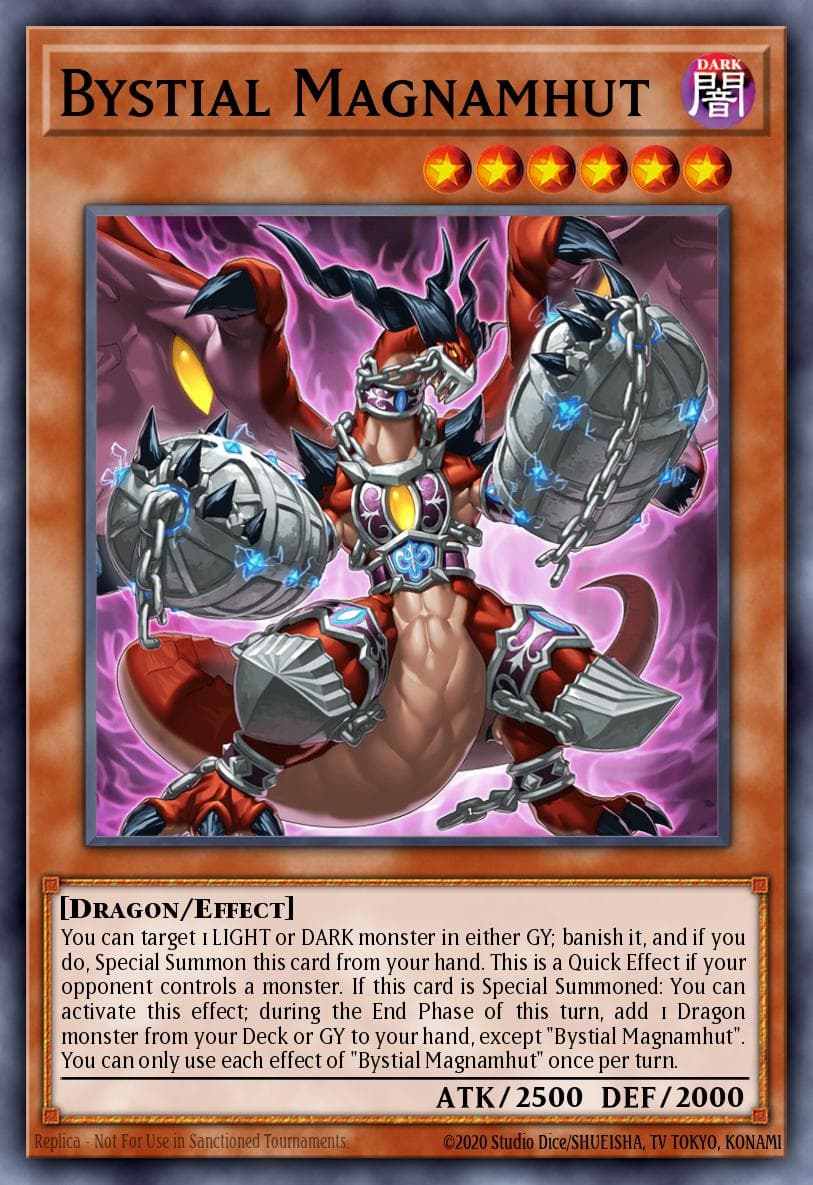 Bystial Magnamhut THE CHRONICLES DECK: The Fallen & The Virtuous (All-Foil Edition) card