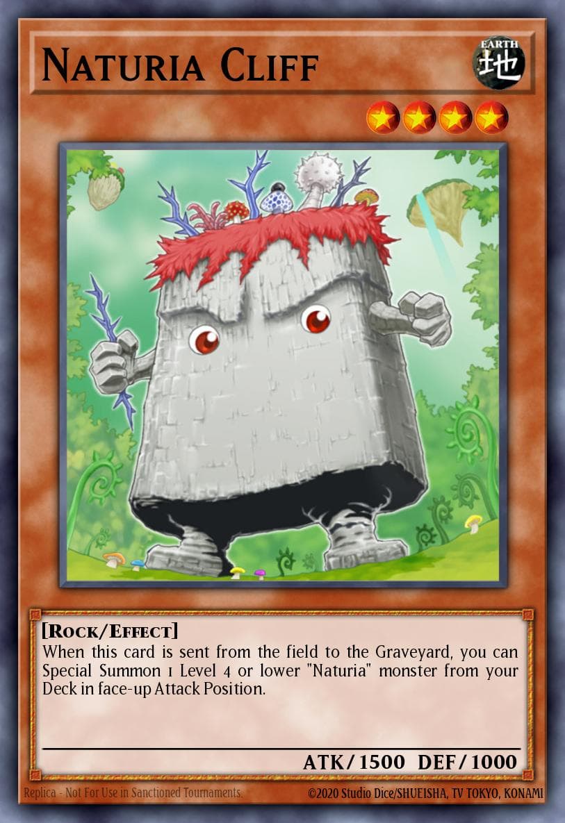Naturia Cliff Hidden Arsenal 3 card