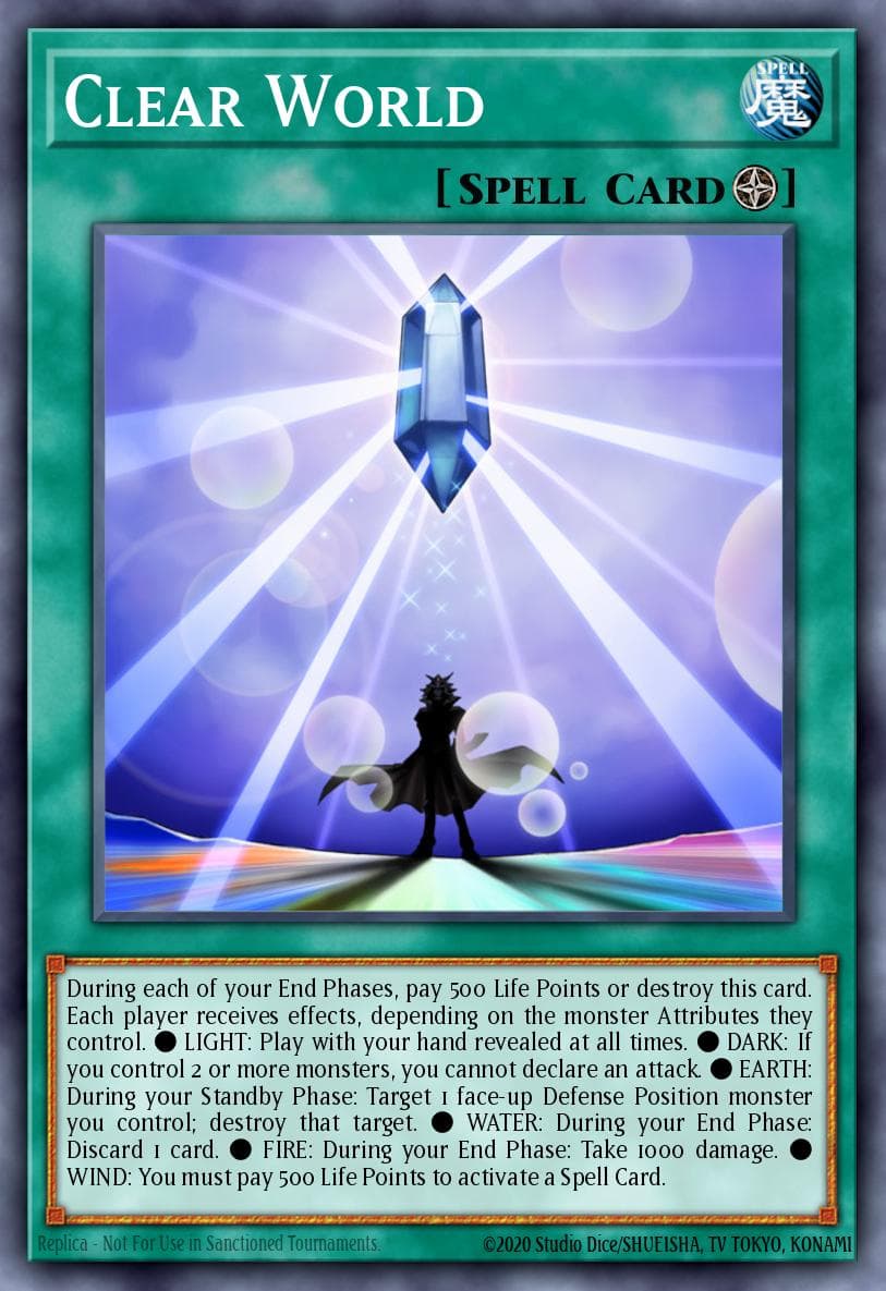 Clear World Stardust Overdrive: Special Edition card