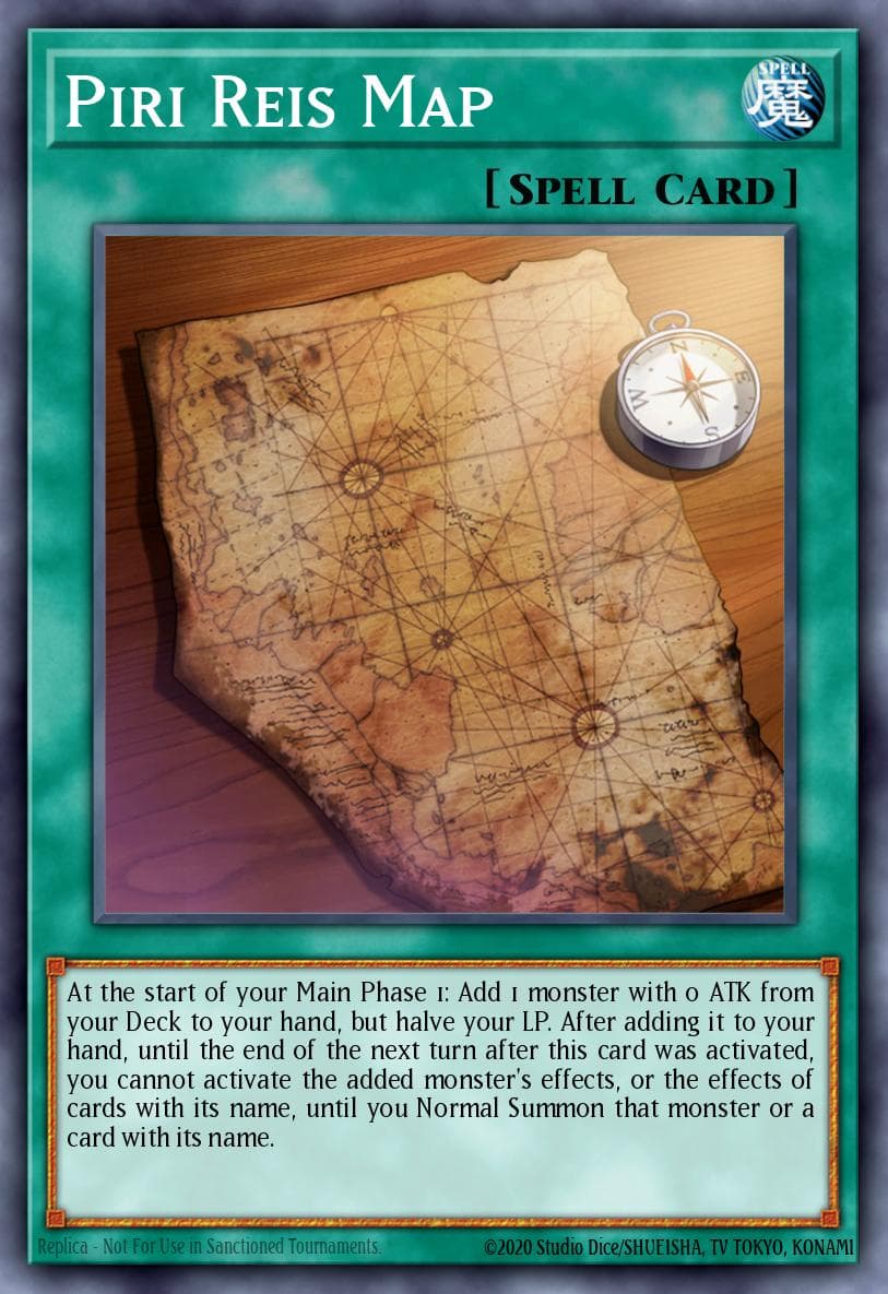 Piri Reis Map Amazing Defenders card