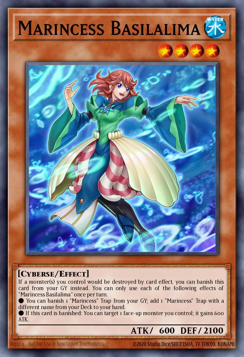 Marincess Basilalima Eternity Code Premiere! promotional card card