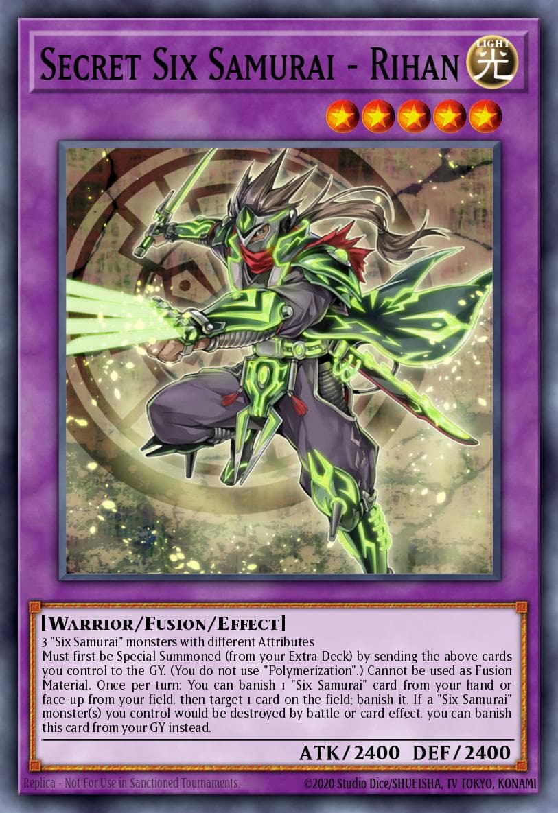Secret Six Samurai - Rihan Spirit Warriors card