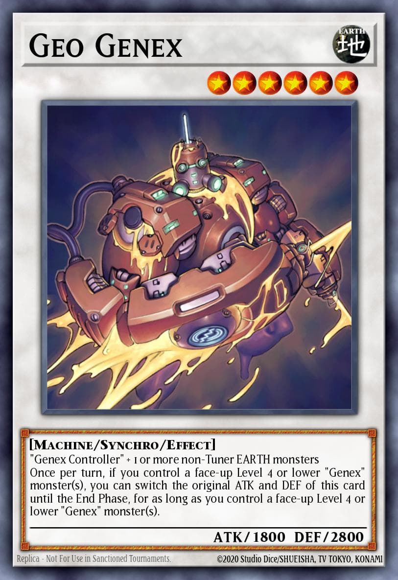 Geo Genex Hidden Arsenal 2 card