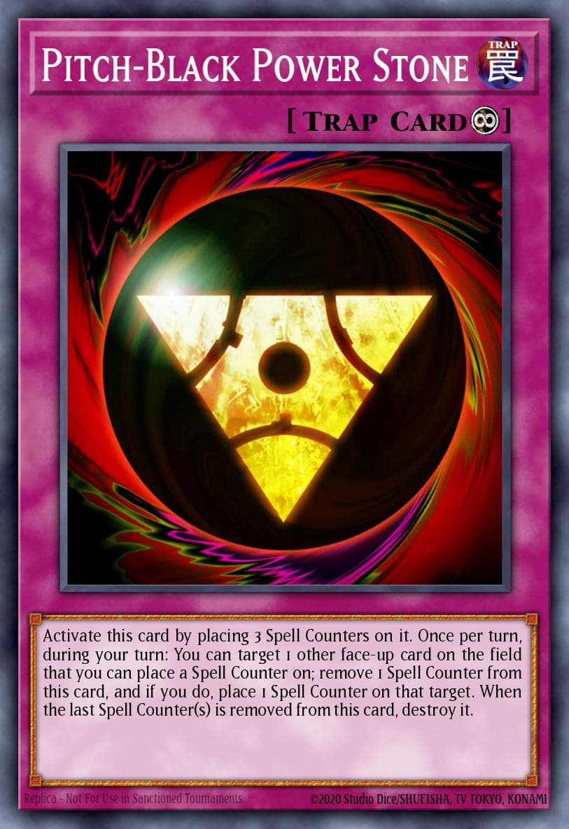Pitch-Black Power Stone Structure Deck: Spellcaster's Judgment card