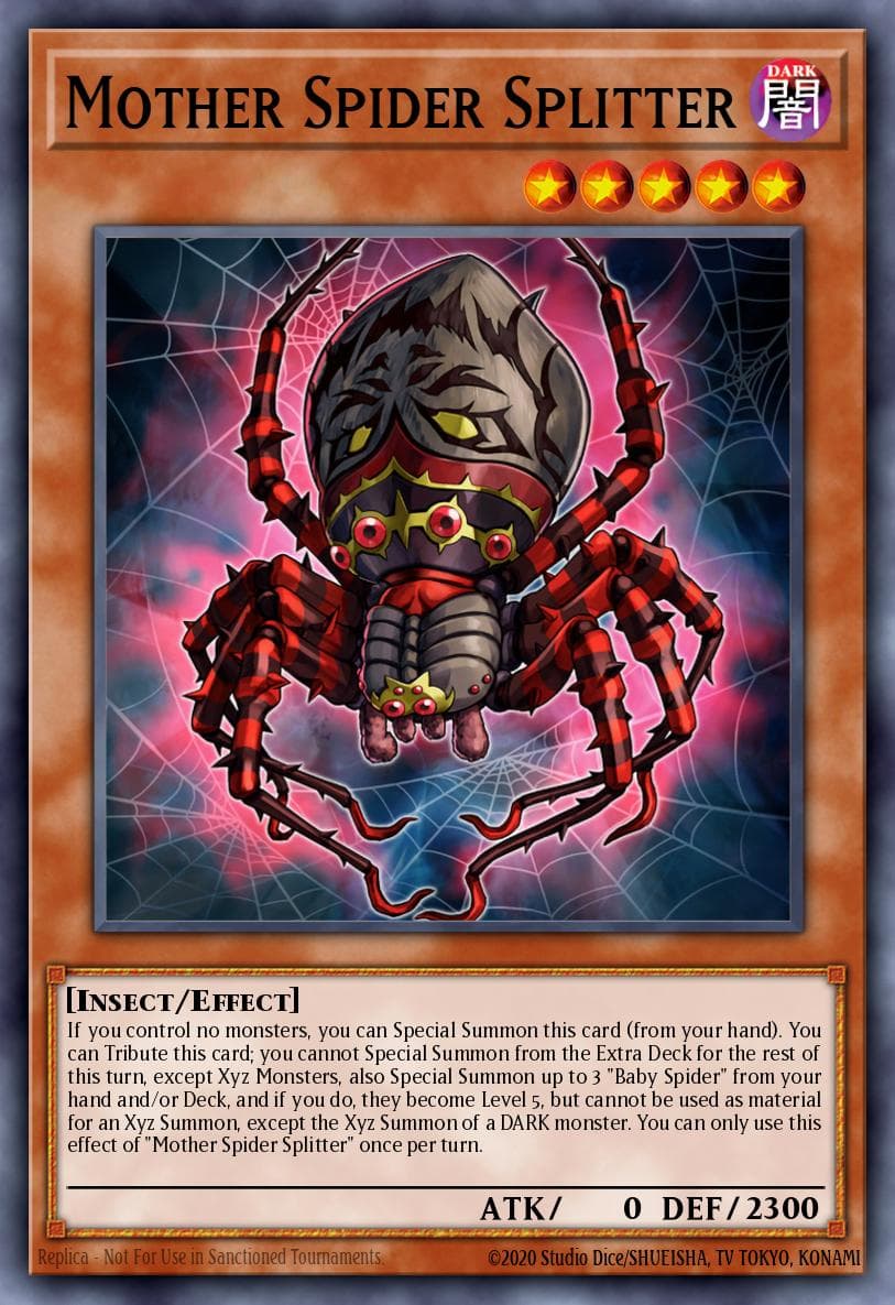 Mother Spider Splitter Battles of Legend: Monstrous Revenge card