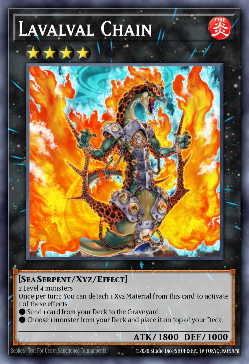Lavalval Chain Premium Gold: Return of the Bling card