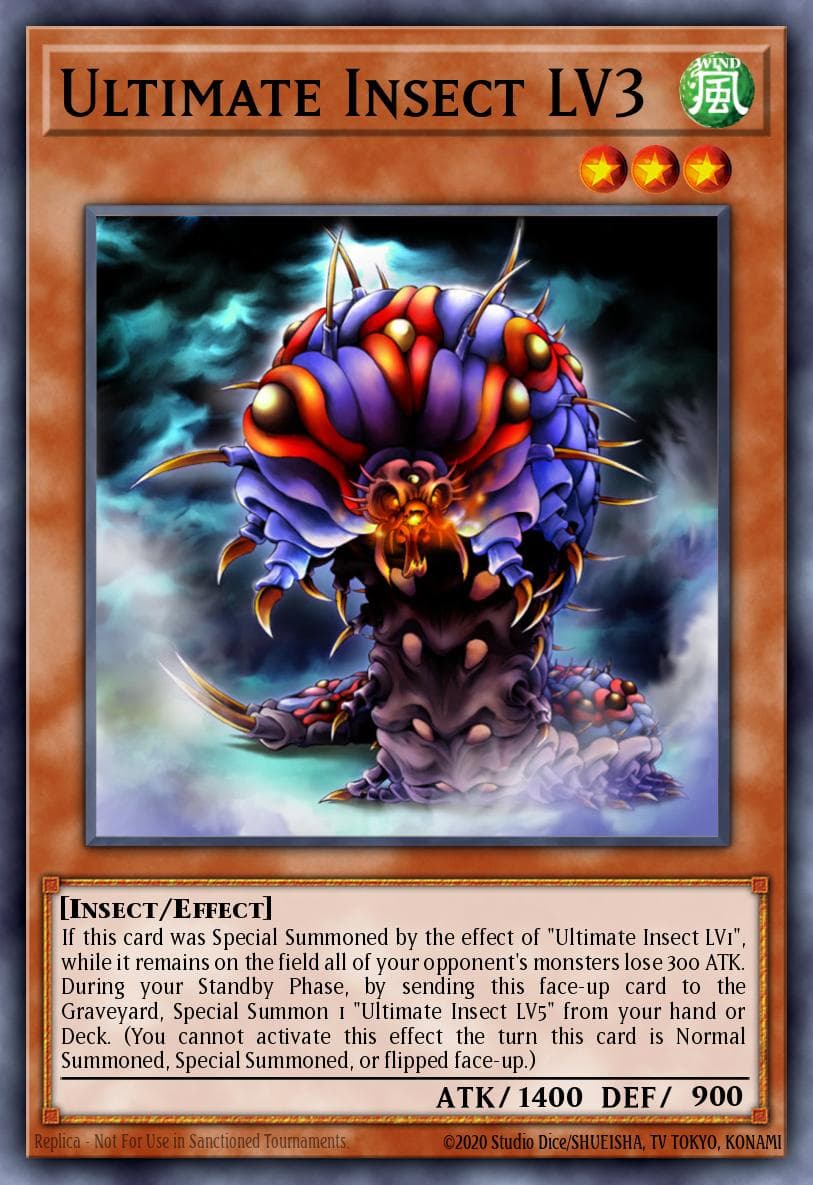 Ultimate Insect LV3 Dark Revelation Volume 3 card