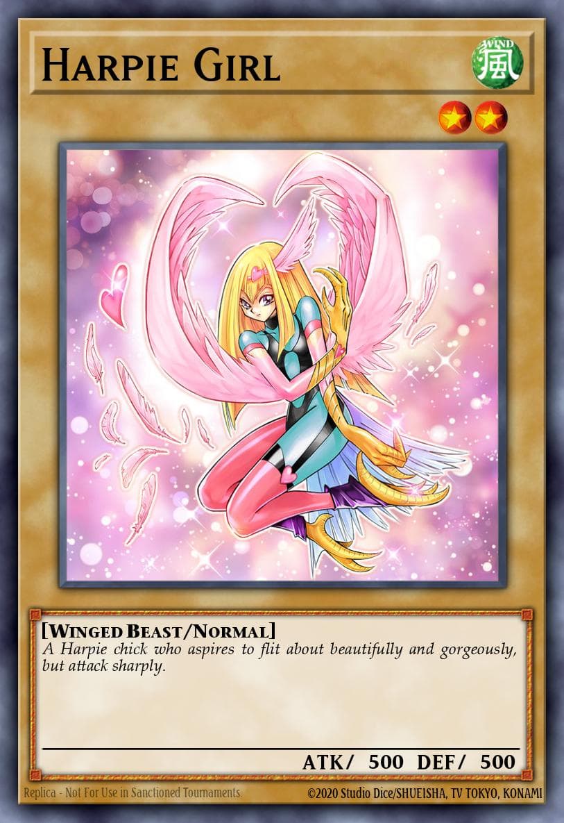 Harpie Girl Dark Revelation Volume 3 card