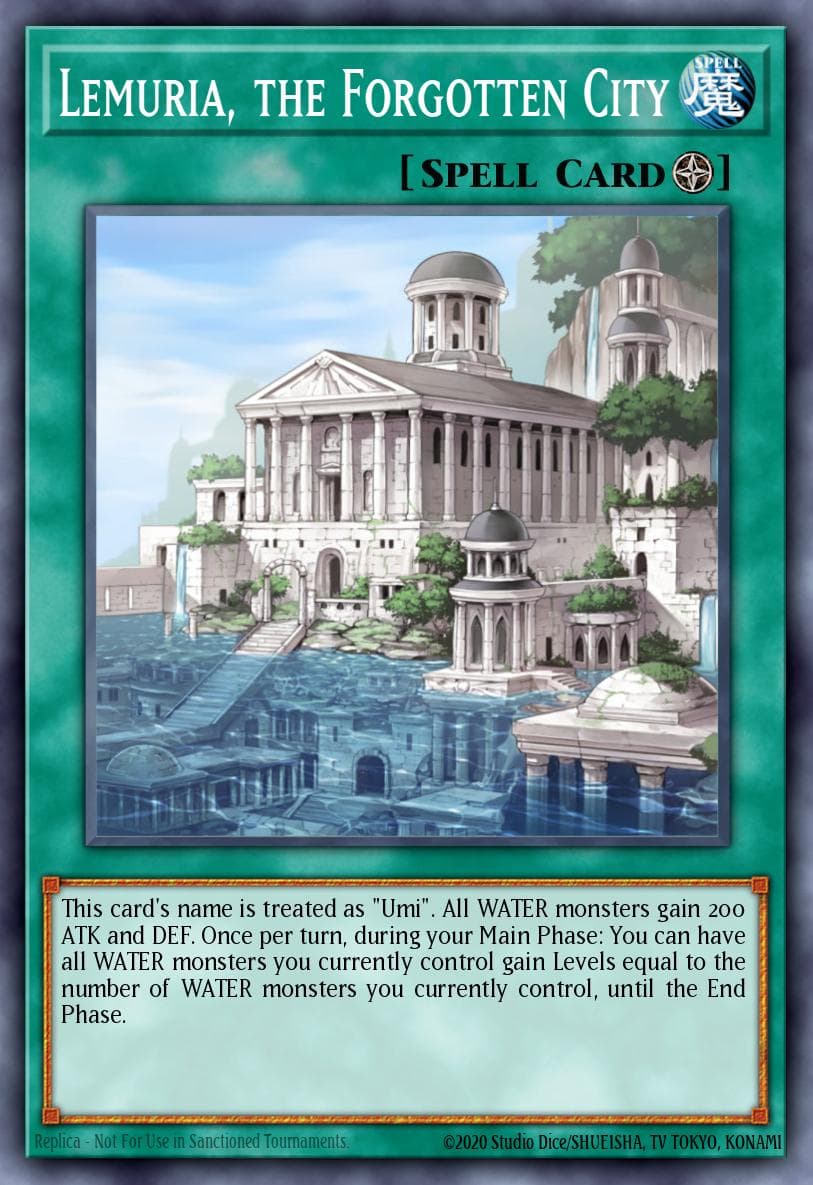Lemuria, the Forgotten City Legendary Duelists: Duels From the Deep card