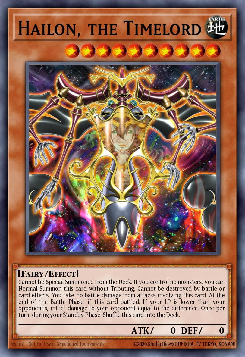 Hailon, the Timelord Battles of Legend: Relentless Revenge card