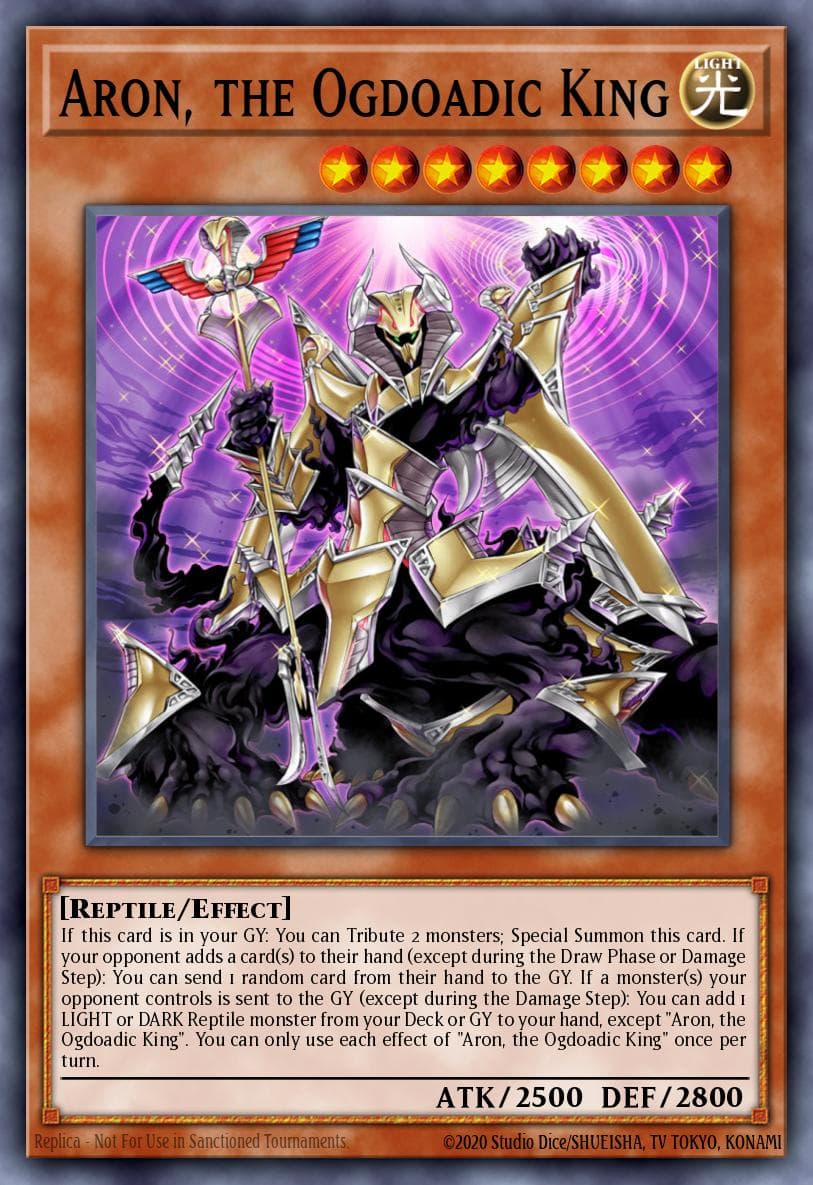 Aron, the Ogdoadic King Ancient Guardians card