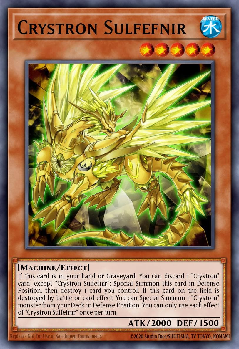 Crystron Sulfefnir Raging Tempest: Special Edition card