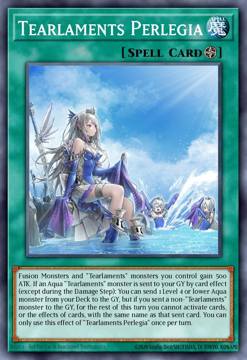 Tearlaments Perlegia 25th Anniversary Tin: Dueling Mirrors card