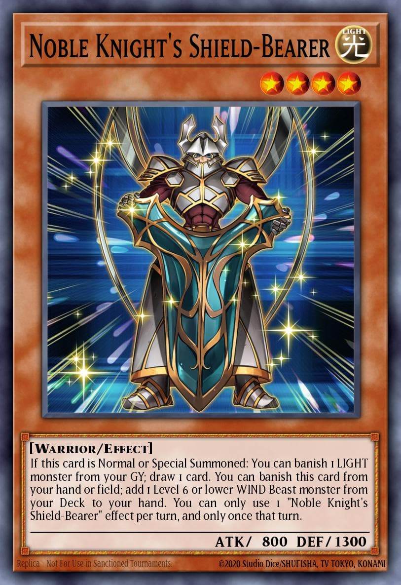 Noble Knight's Shield-Bearer Brothers of Legend card
