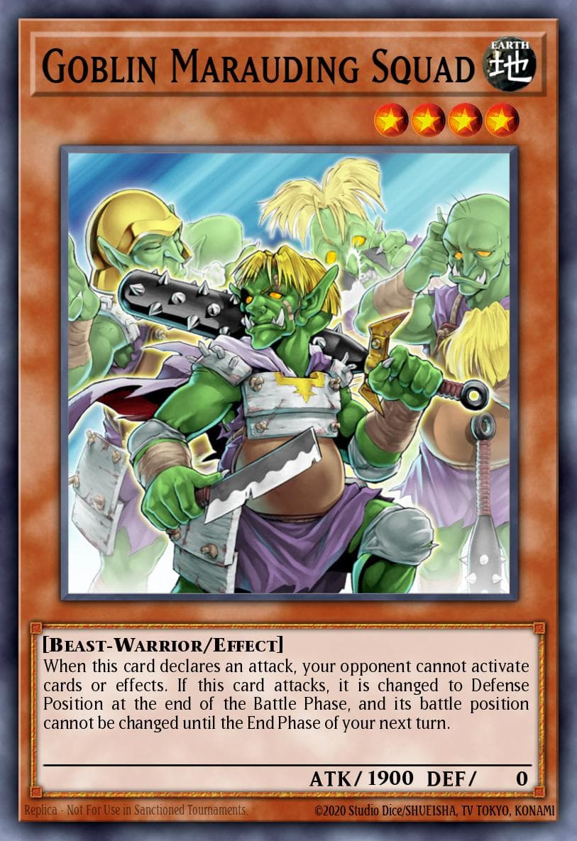 Goblin Marauding Squad Return of the Duelist: Special Edition card