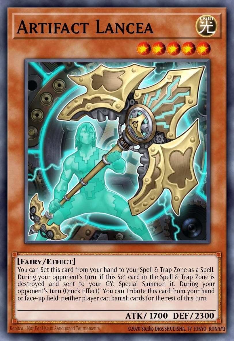Artifact Lancea Duel Devastator card