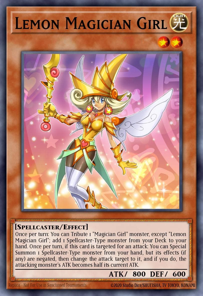 Lemon Magician Girl Yu-Gi-Oh! The Dark Side of Dimensions Movie Pack: Gold Edition card