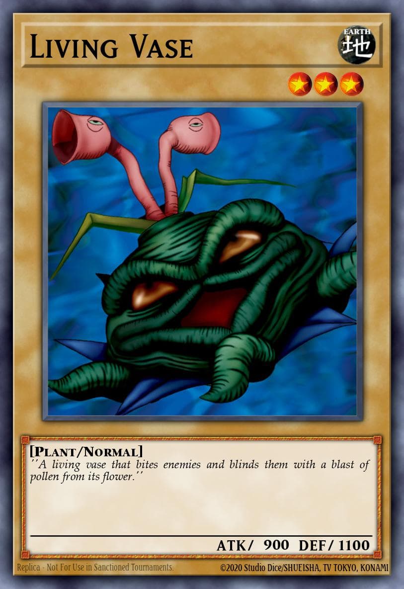 Living Vase 遊戲王 card