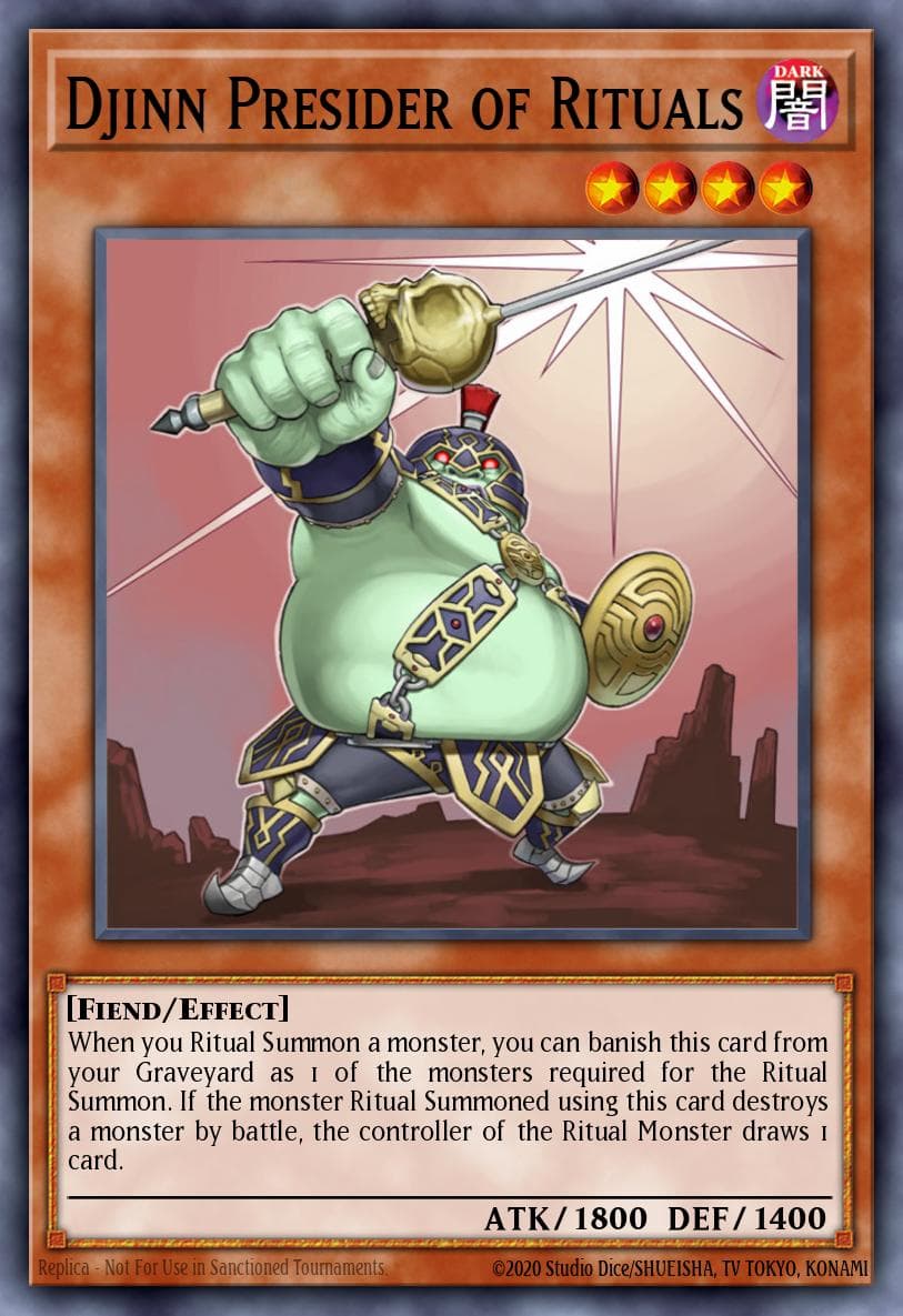 Djinn Presider of Rituals Stardust Overdrive: Special Edition card