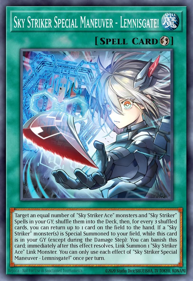 Sky Striker Special Maneuver - Lemnisgate! Legendary Modern Decks 2026 card