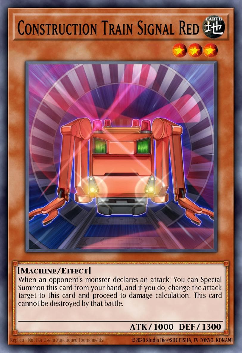 Construction Train Signal Red Dragons of Legend: The Complete Series card