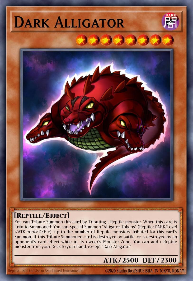 Dark Alligator Ghosts From the Past: The 2nd Haunting card