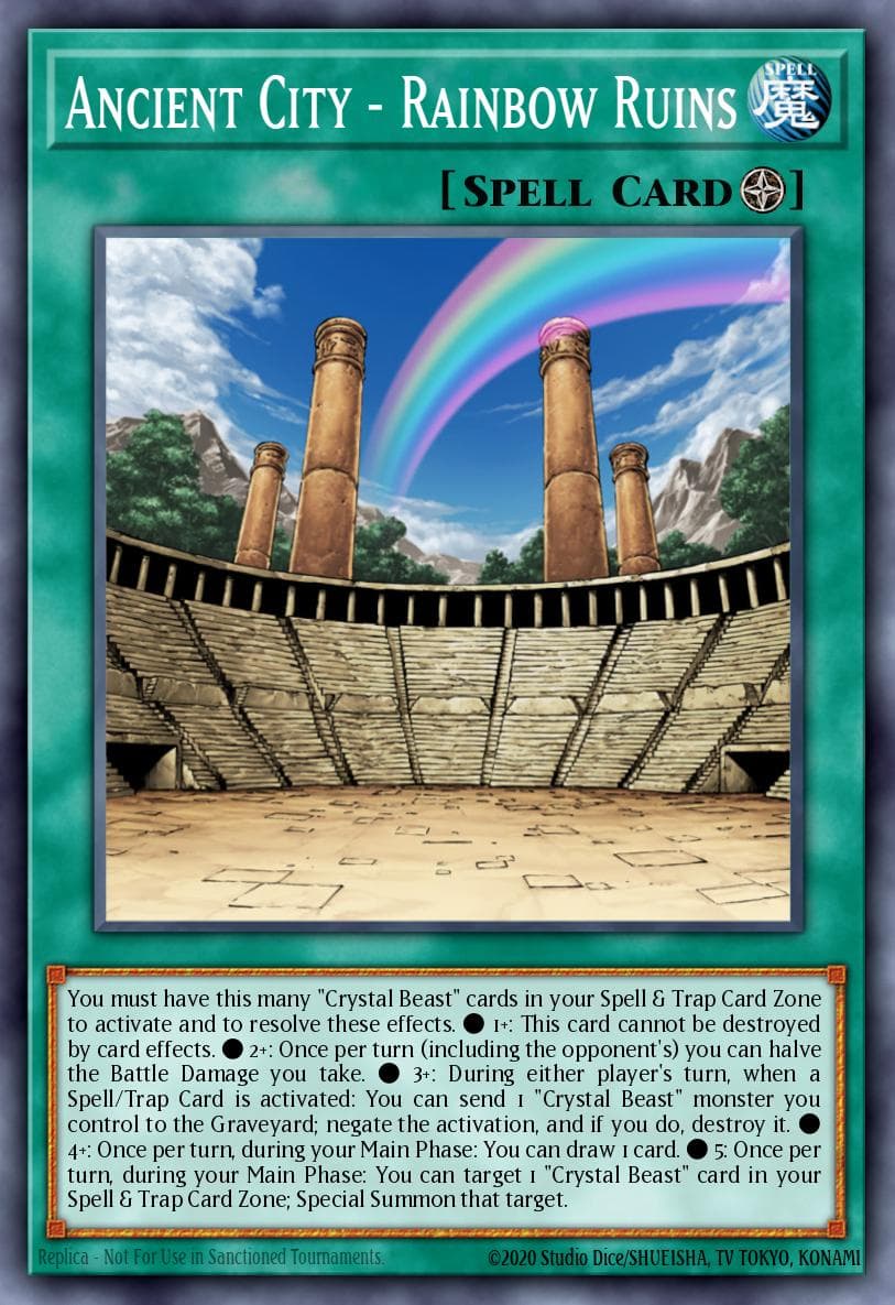 Ancient City - Rainbow Ruins Force of the Breaker: Special Edition card