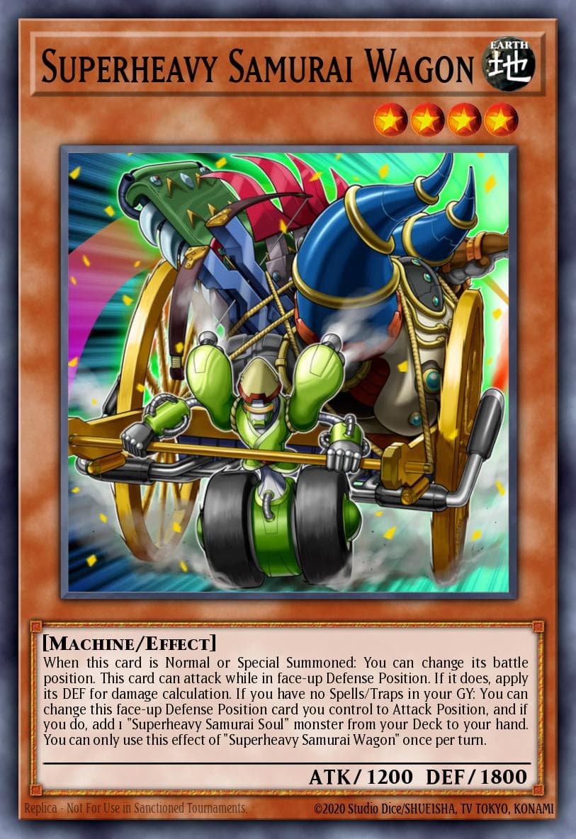 Superheavy Samurai Wagon Eternity Code Premiere! promotional card card