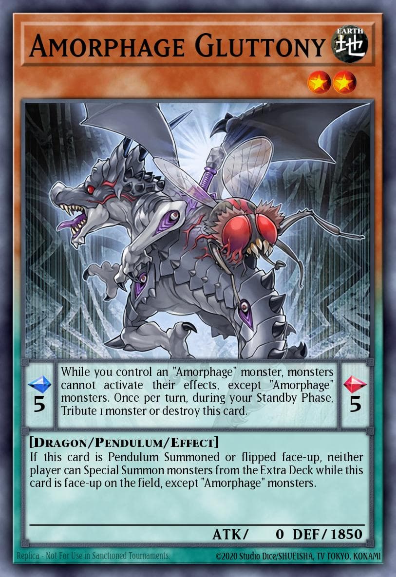 Amorphage Gluttony Shining Victories: Special Edition card