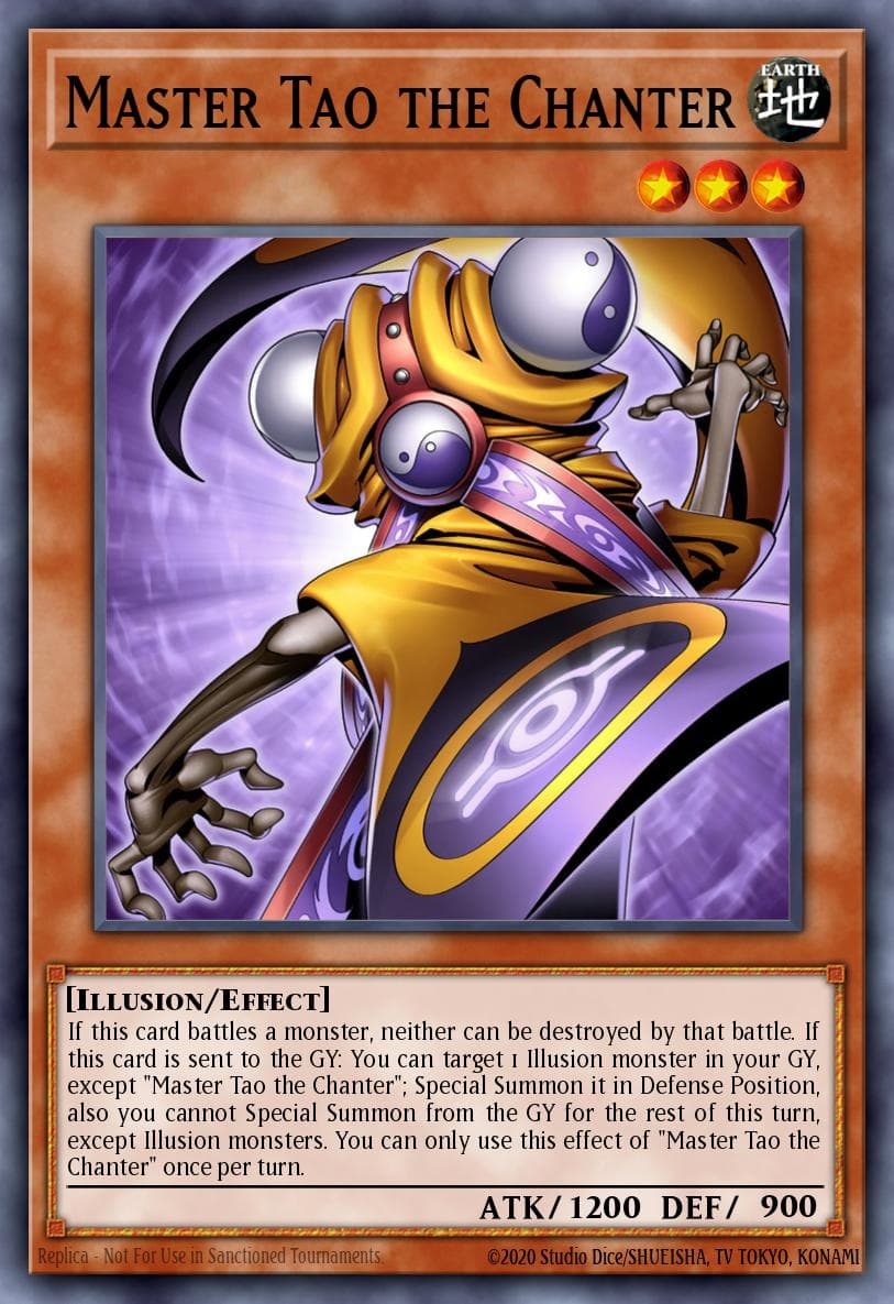 Master Tao the Chanter 25th Anniversary Tin: Dueling Mirrors card