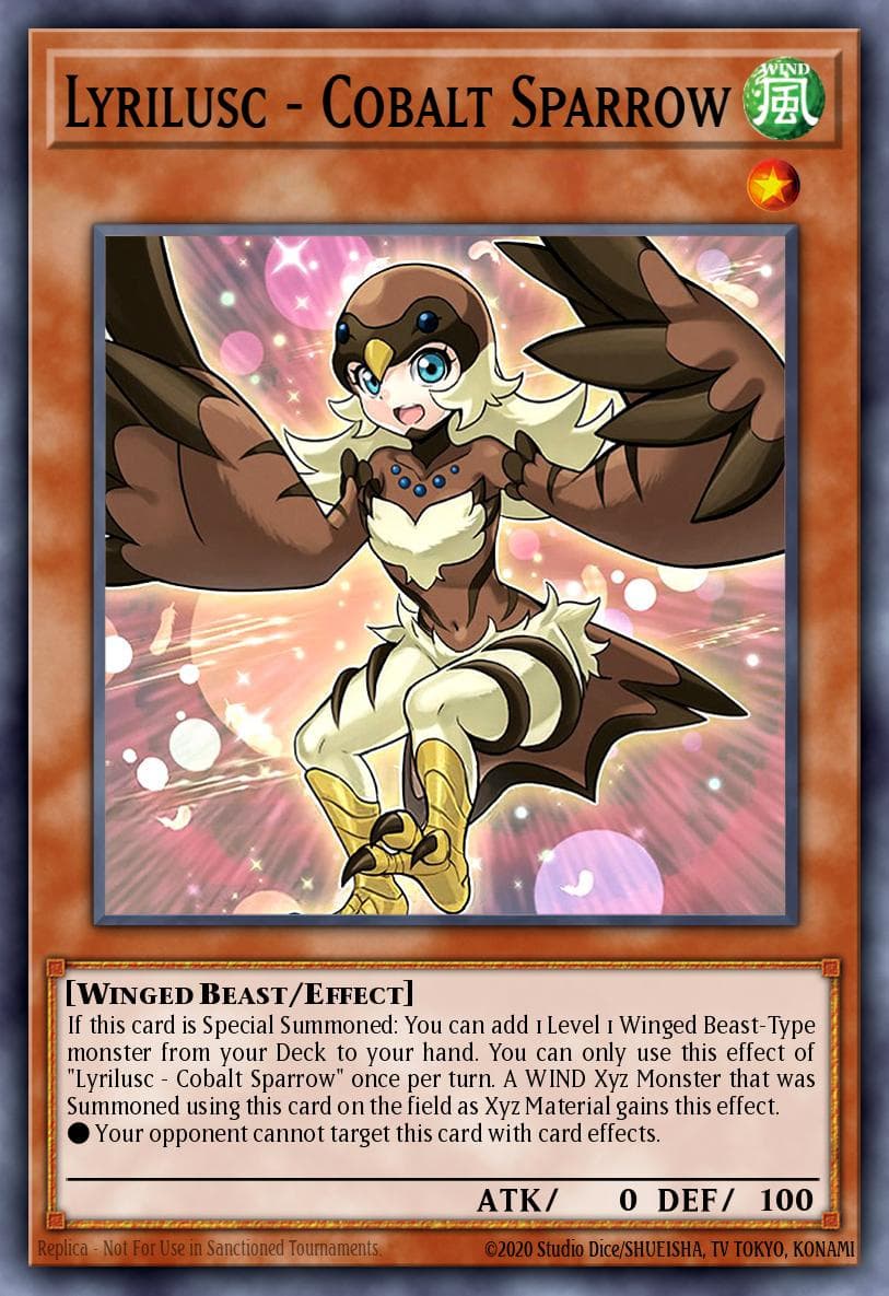 Lyrilusc - Cobalt Sparrow Maximum Crisis: Special Edition card
