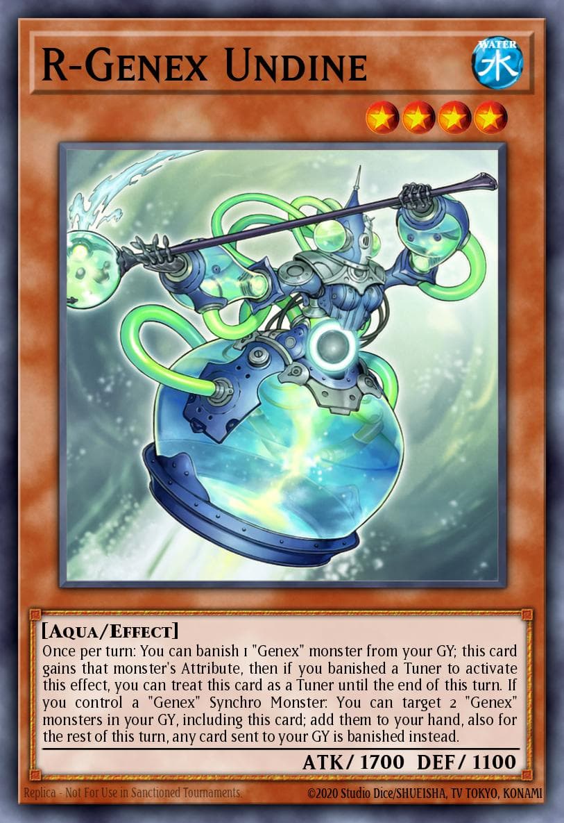 R-Genex Undine Battles of Legend: Terminal Revenge card