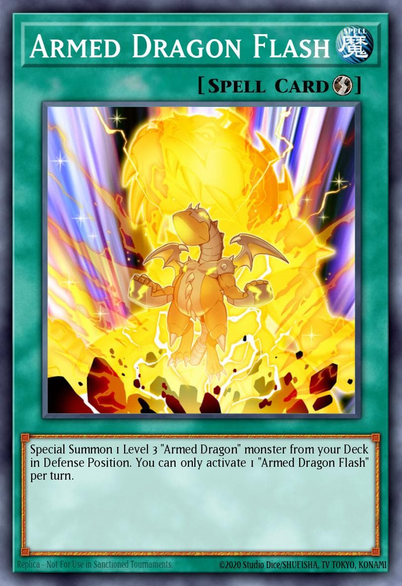 Armed Dragon Flash 2022 Tin of the Pharaoh's Gods card
