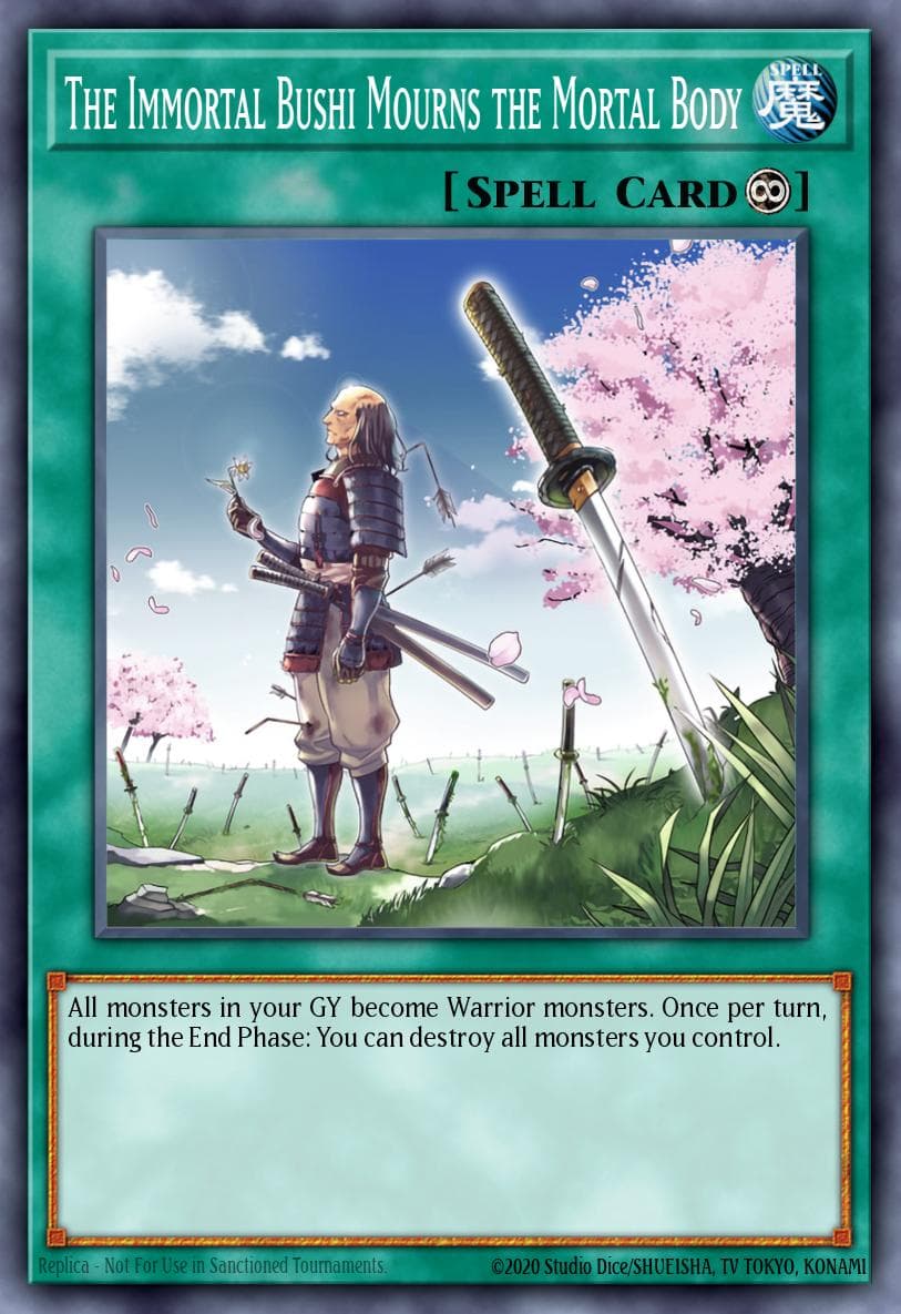 The Immortal Bushi Mourns the Mortal Body 25th Anniversary Tin: Dueling Mirrors card