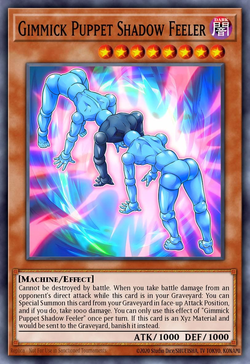 Gimmick Puppet Shadow Feeler Premium Gold card
