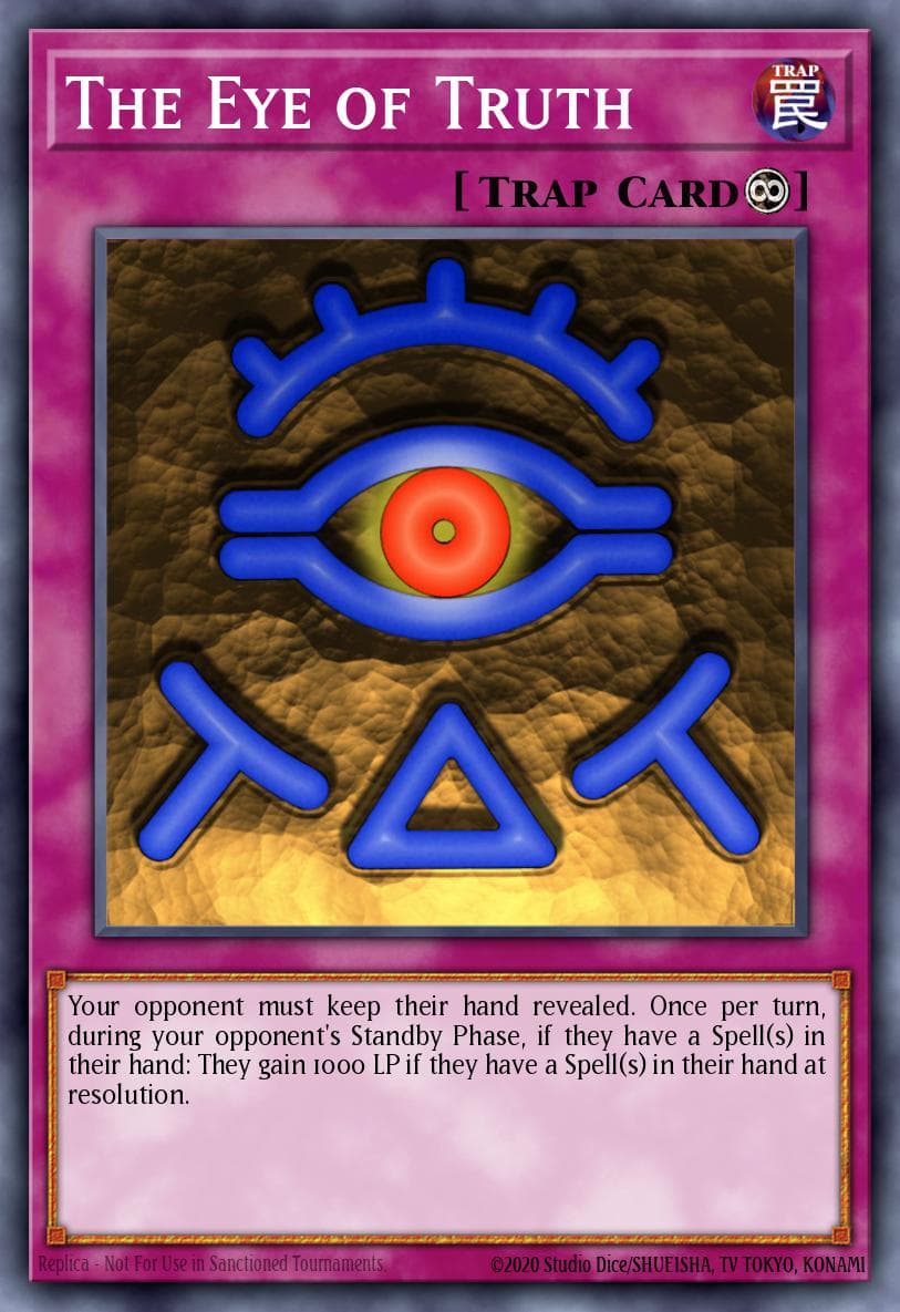 The Eye of Truth Starter Deck: Yugi Evolution card