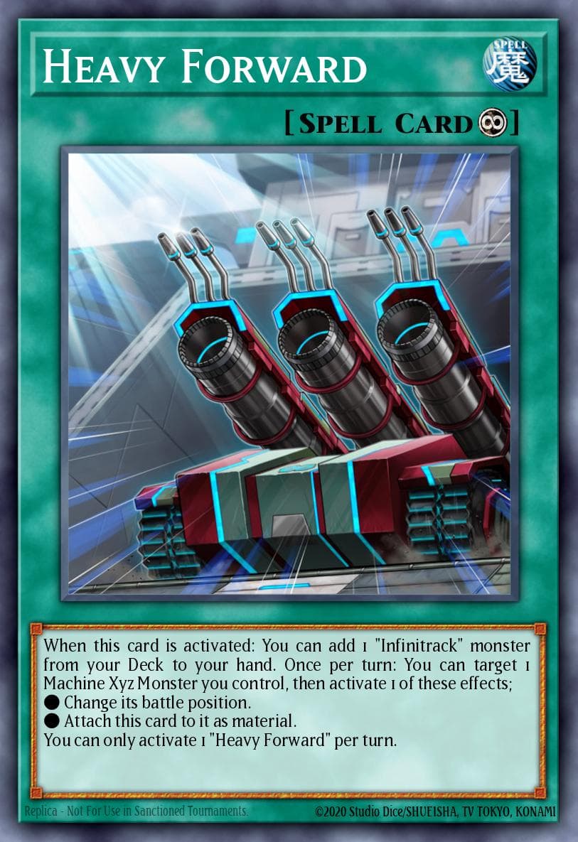 Heavy Forward Eternity Code Premiere! promotional card card
