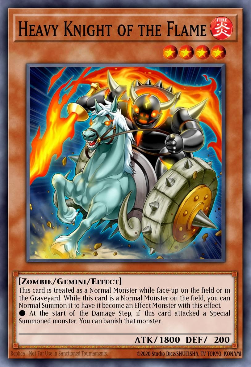 Heavy Knight of the Flame World Superstars card