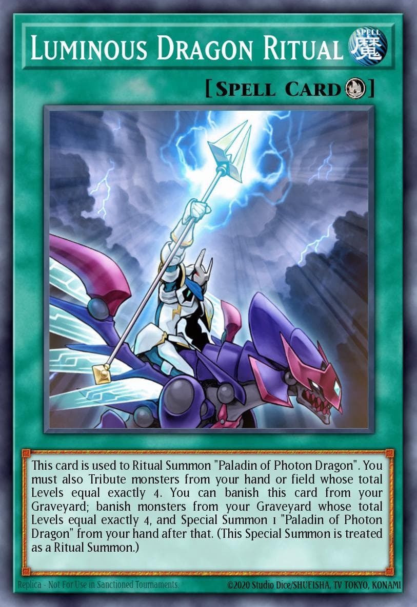 Luminous Dragon Ritual Legacy of the Valiant: Deluxe Edition card