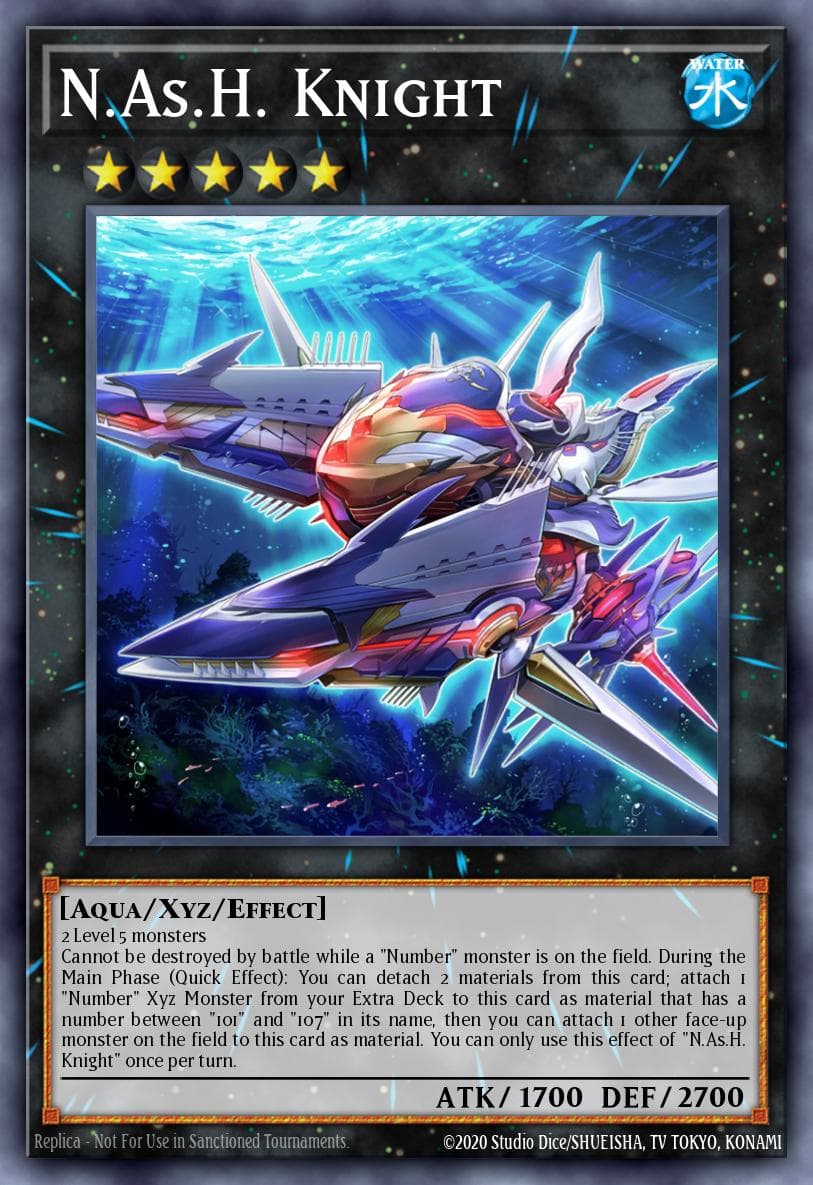 N.As.H. Knight Justice Hunters card