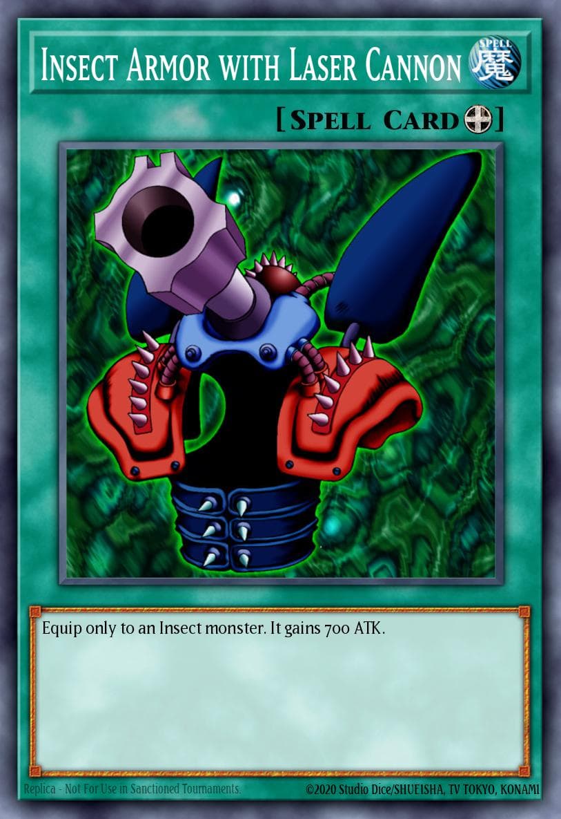 Insect Armor with Laser Cannon Number Hunters card