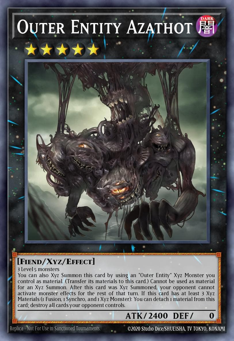 Outer Entity Azathot 遊戲王 card