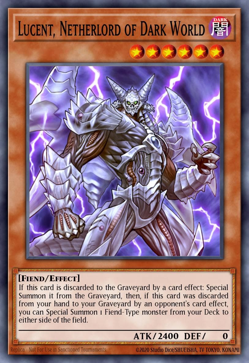 Lucent, Netherlord of Dark World Primal Origin: Deluxe Edition card