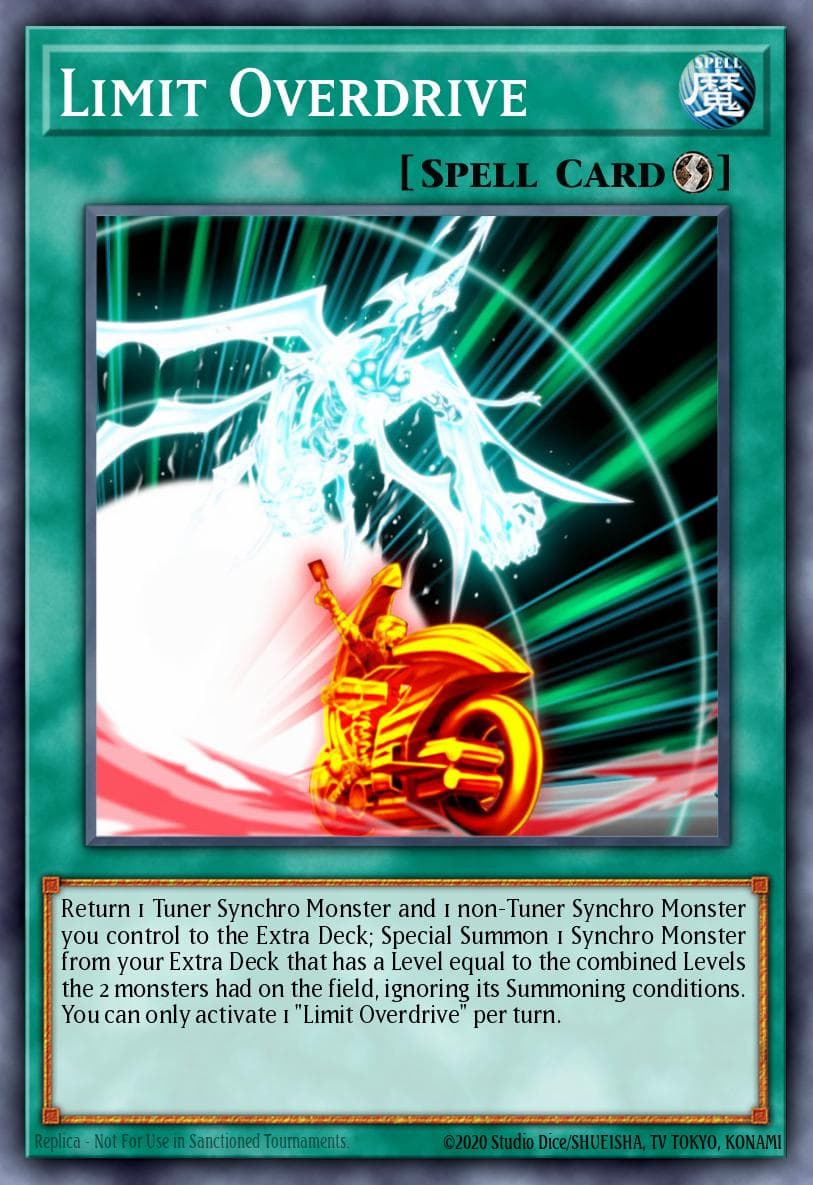 Limit Overdrive Synchron Extreme Structure Deck card
