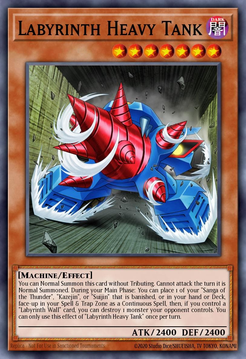 Labyrinth Heavy Tank 25th Anniversary Tin: Dueling Mirrors card