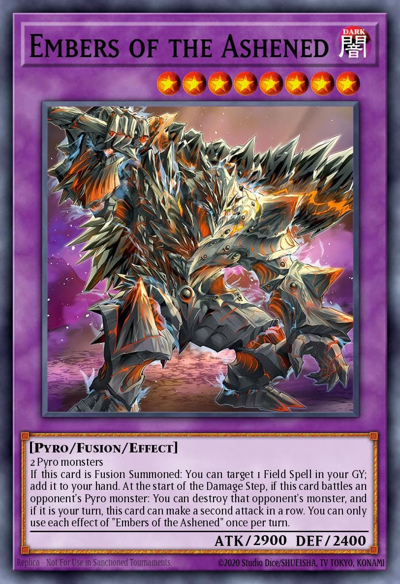 Embers of the Ashened Legacy of Destruction card