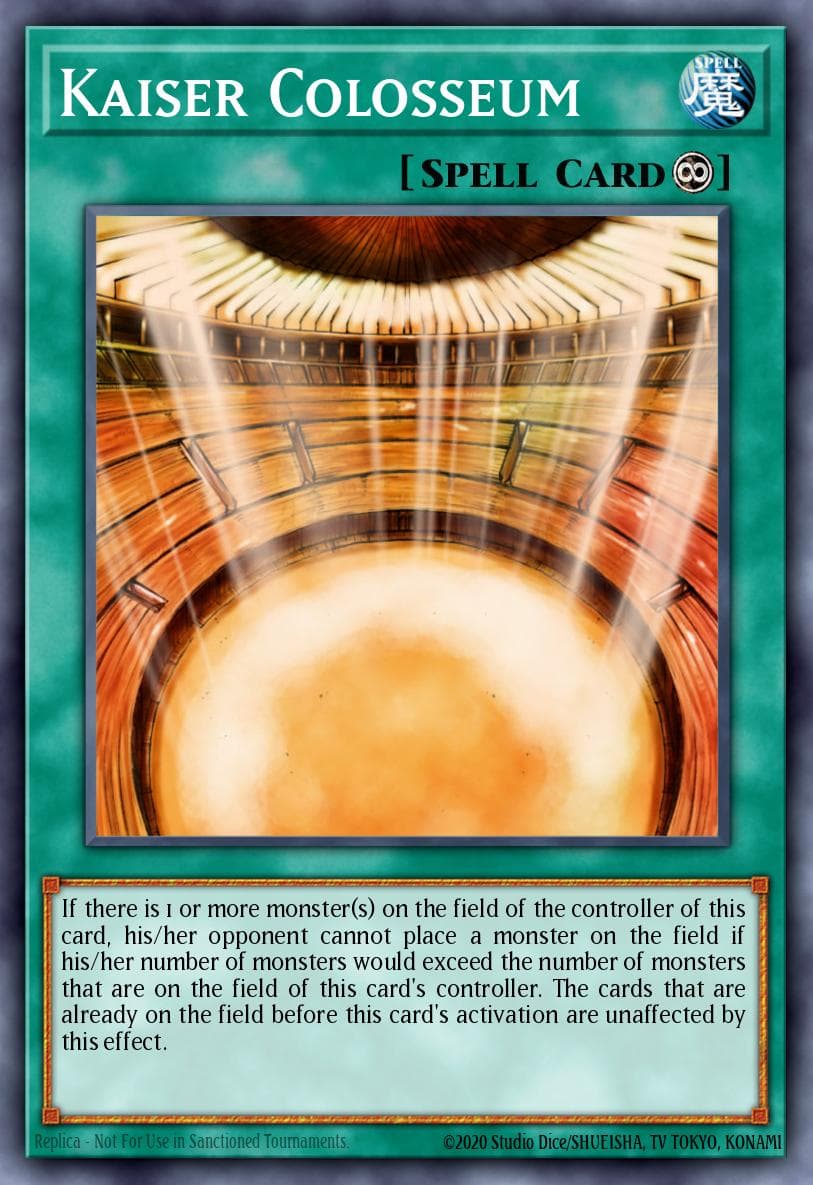 Kaiser Colosseum Dark Revelation Volume 1 card
