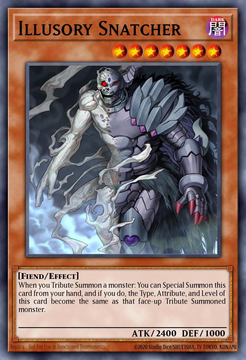 Illusory Snatcher Emperor of Darkness Structure Deck card